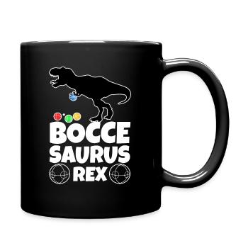 Boccesaurus Rex - Full Colour Mug - black - Right