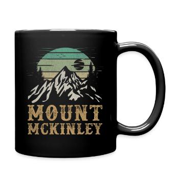 Mt. McKinley National Park Merchandise Hiking Mt. - Full Colour Mug - black - Right
