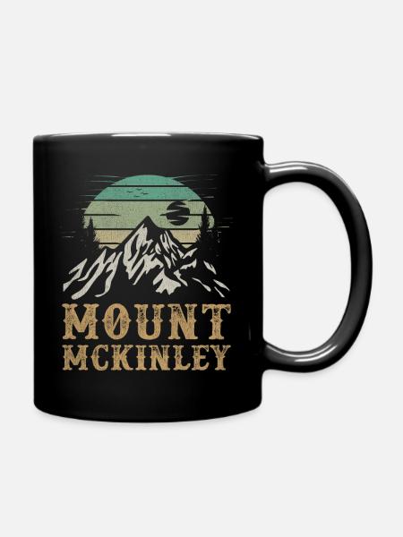 Mt. McKinley National Park Merchandise Wandern Mt. - Tasse einfarbig - Schwarz