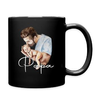 Dad - Full Colour Mug - black - Right