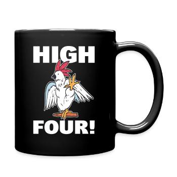 Éleveur de perroquets perroquets - Mug uni - noir - Droite