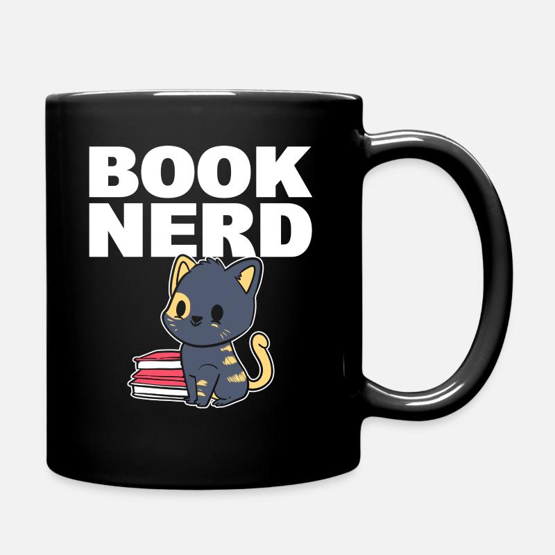 Livre Nerd Avid Reader - Mug uni - noir