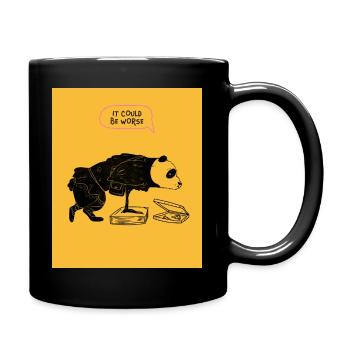 CELA POURRAIT ÊTRE PIRE - Mug uni - noir - Droite