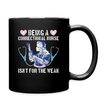 Gefängniskrankenpflege-design Für - Mug uni - noir - Droite
