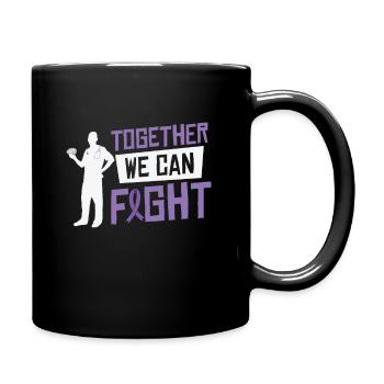 Alzheimer's Awareness Brain Doctors Health - Full Colour Mug - black - Right