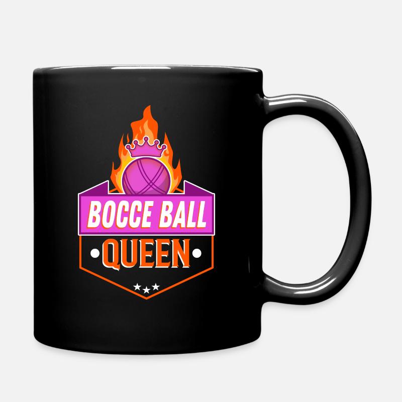 Reine de la pétanque - Mug uni - noir