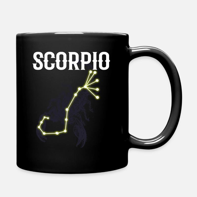 Astrologie Scorpion - Mug uni - noir