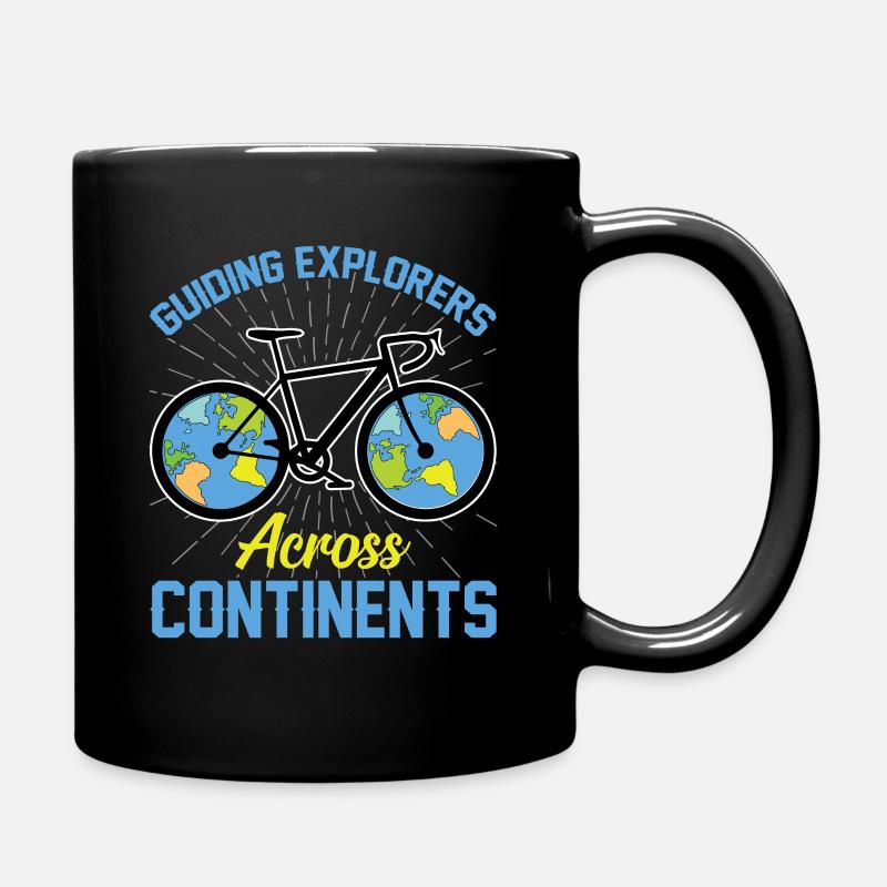 Guide de l’explorateur de guides touristiques - Mug uni - noir