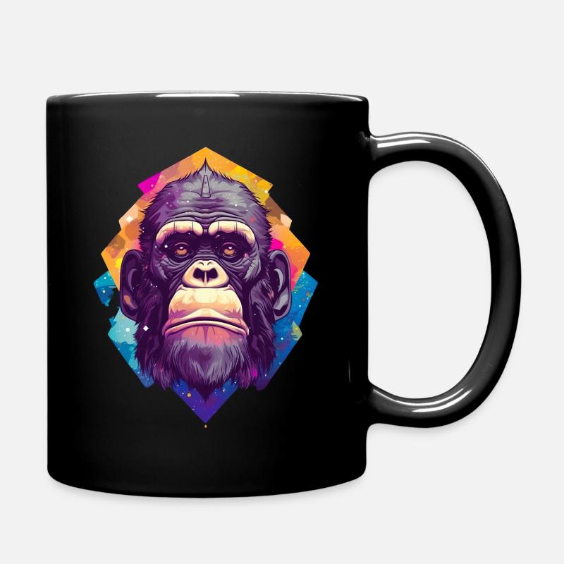 Singe cosmique - Mug uni - noir