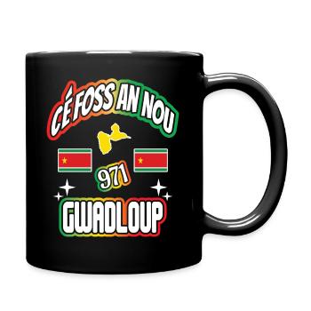 Geschenk Cé Foss An Nou 971 Gwadloup Guadeloupe - Tasse einfarbig - Schwarz - Rechts