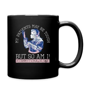 Gefängniskrankenpflege-design Für - Mug uni - noir - Droite