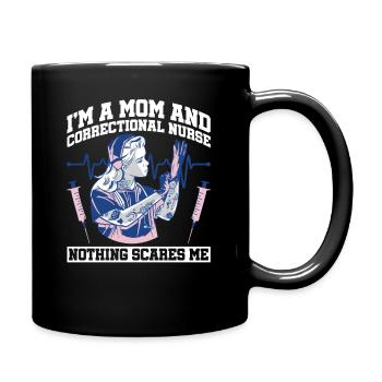 Forensisches Pflegedesign Für Die Mutter Der - Full Colour Mug - black - Right