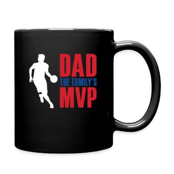 Sports Dad Fathers Day Sport Team Fan Hobby - Full Colour Mug - black - Right