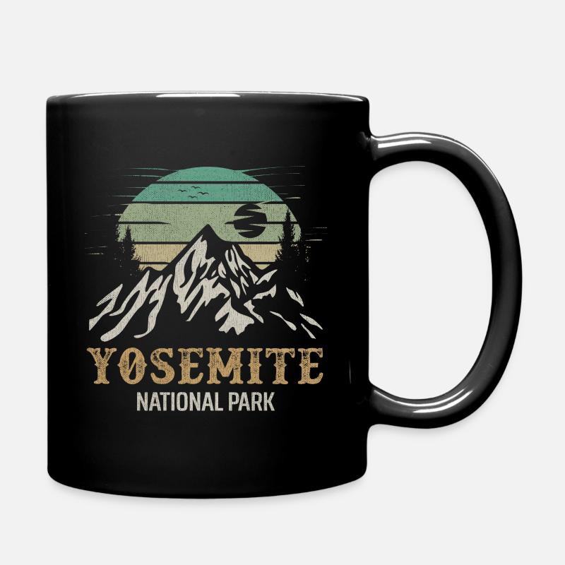 Yosemite Nationalpark Merchandise Rocky Mt. - Tasse einfarbig - Schwarz