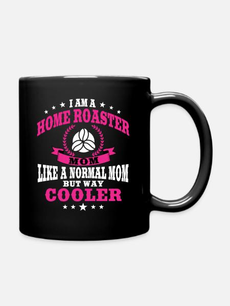 Startseite Röster Mama - Tasse einfarbig - Schwarz