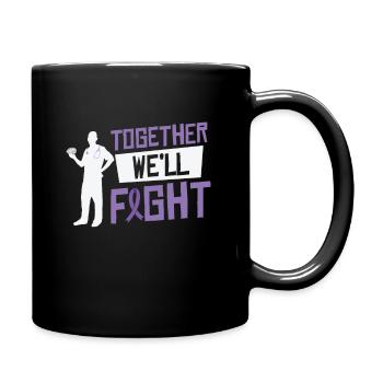 Alzheimer's Awareness Brain Doctors Health - Full Colour Mug - black - Right