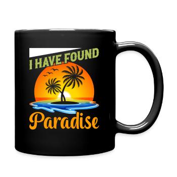 Playa del Carmen Paradise Mexico City Tourisme - Mug uni - noir - Droite