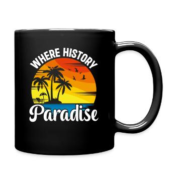 Playa del Carmen Paradise Mexico City Tourisme - Mug uni - noir - Droite