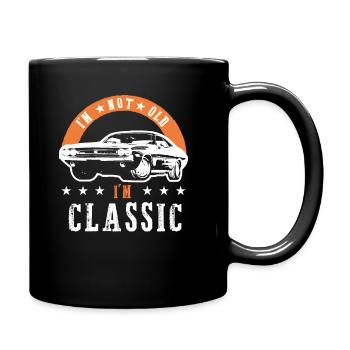 Muscle Cars Classic Retro Hotrod Oldtimer - Mug uni - noir - Droite
