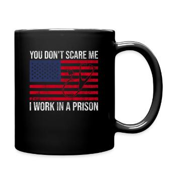 Forensisches Pflegedesign Für Patriotische - Full Colour Mug - black - Right