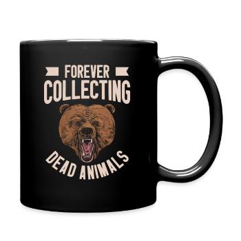 Taxidermist Taxidermy Mounting Stuffing - Full Colour Mug - black - Right