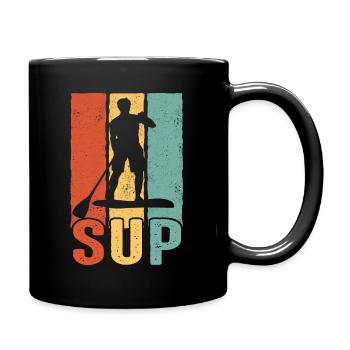 Stand up Paddle SUP Board Surf Paddle Paddle - Mug uni - noir - Droite