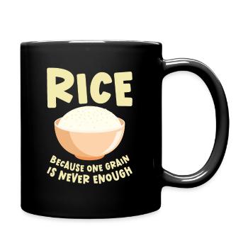 Cuisine asiatique Riz Philippines philippin - Mug uni - noir - Droite
