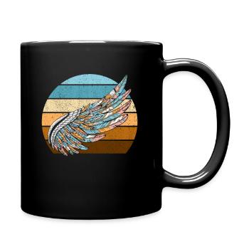 Fauconnerie Oiseau Faucon Chasse Fauconnier - Mug uni - noir - Droite