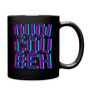 Humour Apayinye Quoicoubeh t'as les cramptés ? - Mug uni - noir - Droite