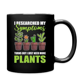 Besoin de plus de jardiniers de plantes - Mug uni - noir - Droite