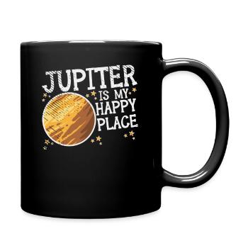 Jupiter Raumfahrt Erkundung Raumfahrt-Enthusiast - Tasse einfarbig - Schwarz - Rechts