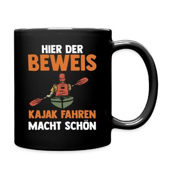 Schullehrer Lehrer - Tasse einfarbig - Schwarz - Rechts