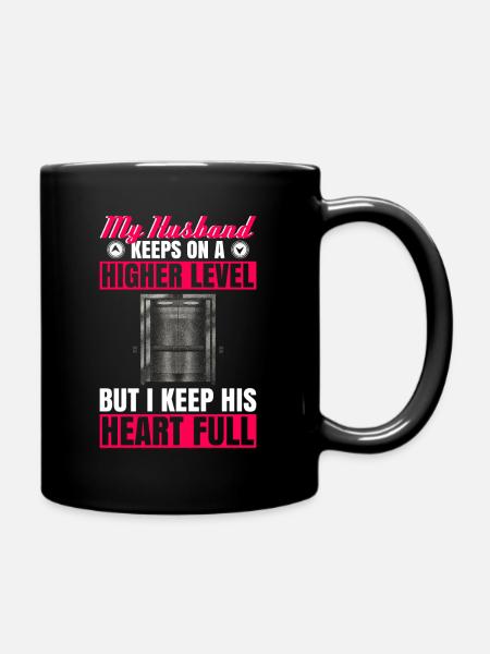 Aufzugstechniker-design Für Eine - Full Colour Mug - black