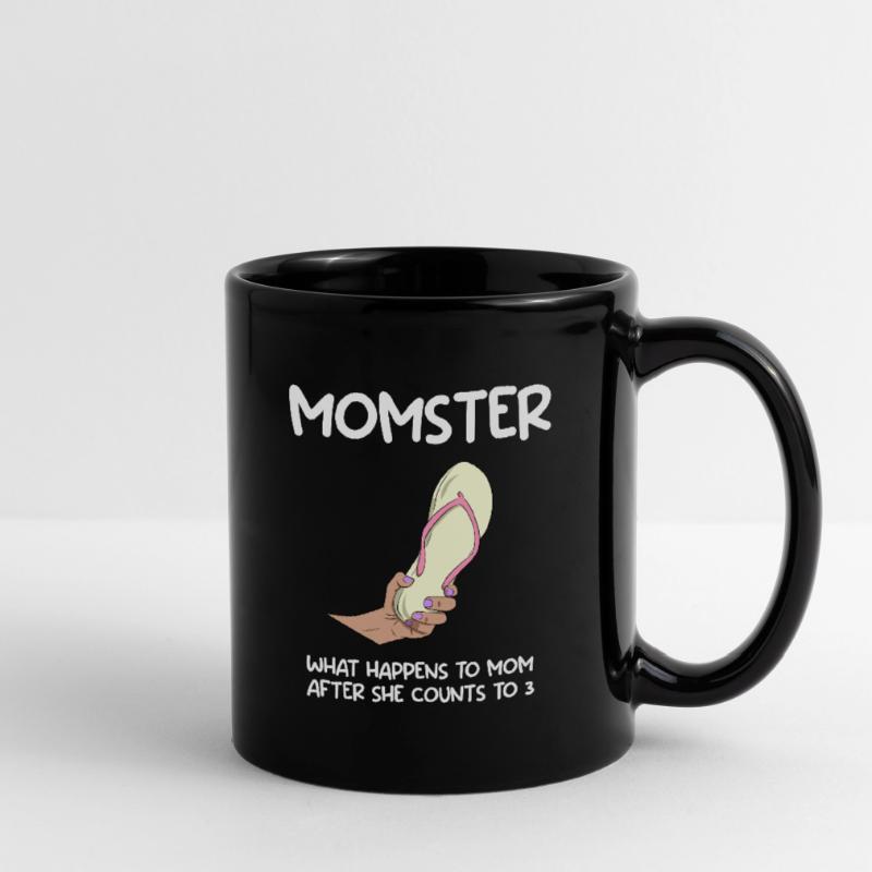 Mutter Lustige Mama oder Schwangere Tasse einfarbig