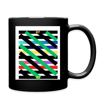 07 - Tasse einfarbig - Schwarz - Rechts