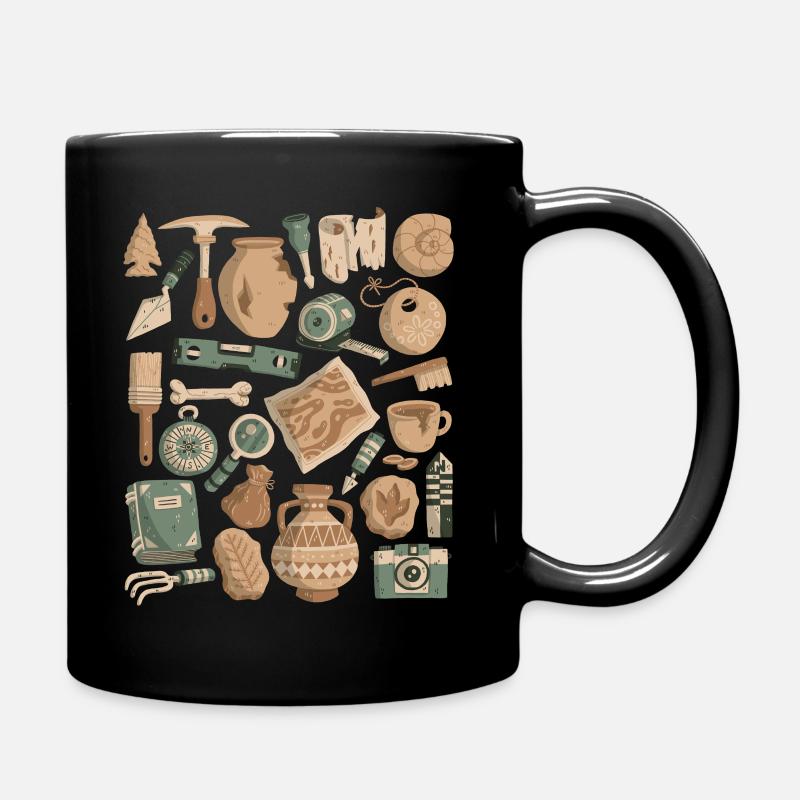 Archéologie - Mug uni - noir