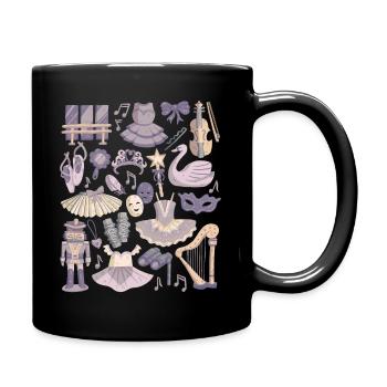 Ballet - Mug uni - noir - Droite