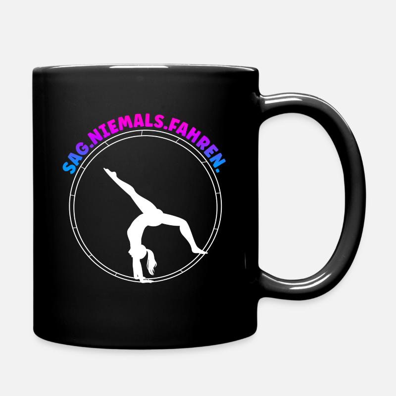 Turnen Rhönrad Turntrainer Gymnsatik Geschenk Bode - Tasse einfarbig - Schwarz