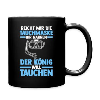 Kaffee Schullehrer Lehrer - Tasse einfarbig - Schwarz - Rechts