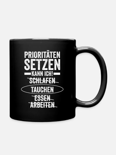 Schullehrer Lehrer - Tasse einfarbig - Schwarz
