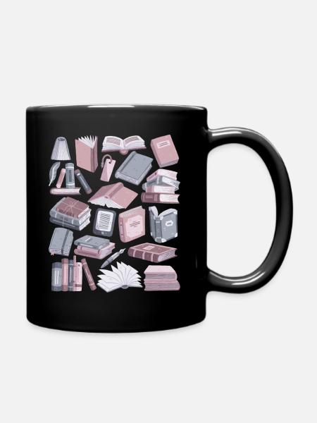 Livres - Mug uni - noir