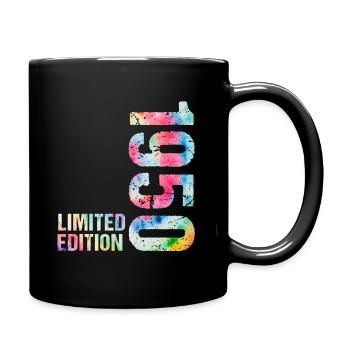 18 JAHRE 18. GEBURTSTAG LIMITED EDITION 1950 - Tasse einfarbig - Schwarz - Rechts