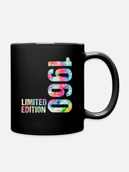 1960 - Tasse einfarbig - Schwarz