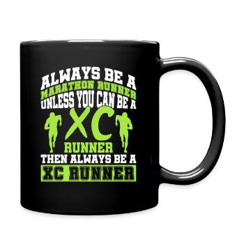 Xc Running Design Für Cc Runner Xc Runner - Tasse einfarbig - Schwarz - Rechts