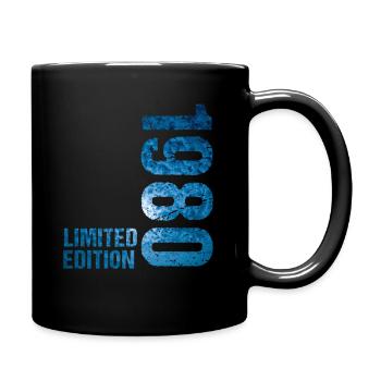 18 JAHRE 18. GEBURTSTAG LIMITED EDITION 1980 - Tasse einfarbig - Schwarz - Rechts