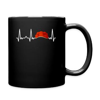Schwarzwald Schwarzwälder Baden-Württemberg - Tasse einfarbig - Schwarz - Rechts