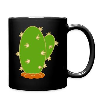 Cactus N°7 - Mug uni - noir - Droite