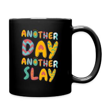 Another Day Another Slay Motivational - Full Colour Mug - black - Right