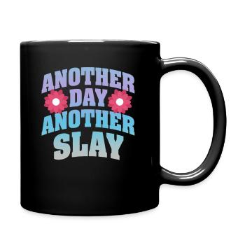 Another Day Another Slay Motivational - Full Colour Mug - black - Right