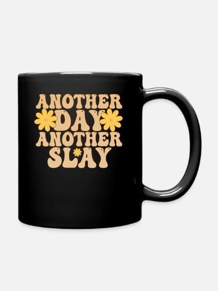 Un autre jour un autre meurtre motivant - Mug uni - noir